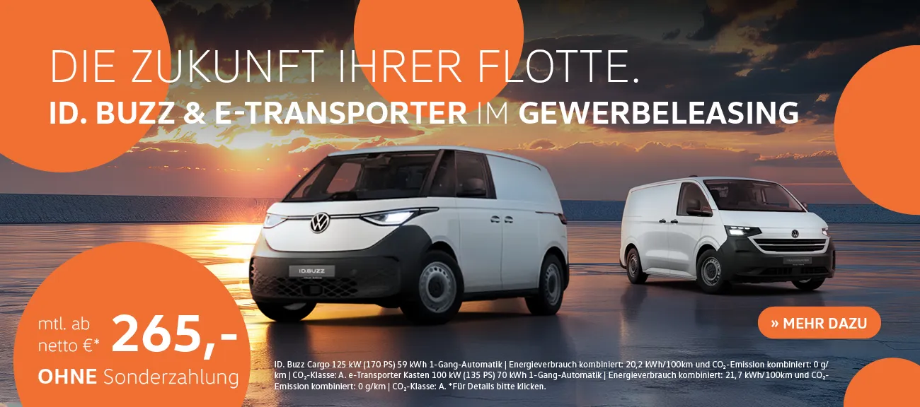 ID. Buzz E-Transporter Gewerbeleasing