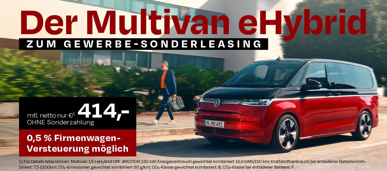 Slider Multivan eHybrid Gewerbe