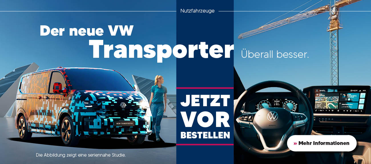 Slider neuer VW Transporter