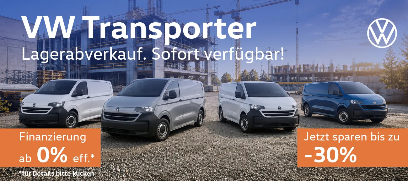 Transporter Lager Abverkauf