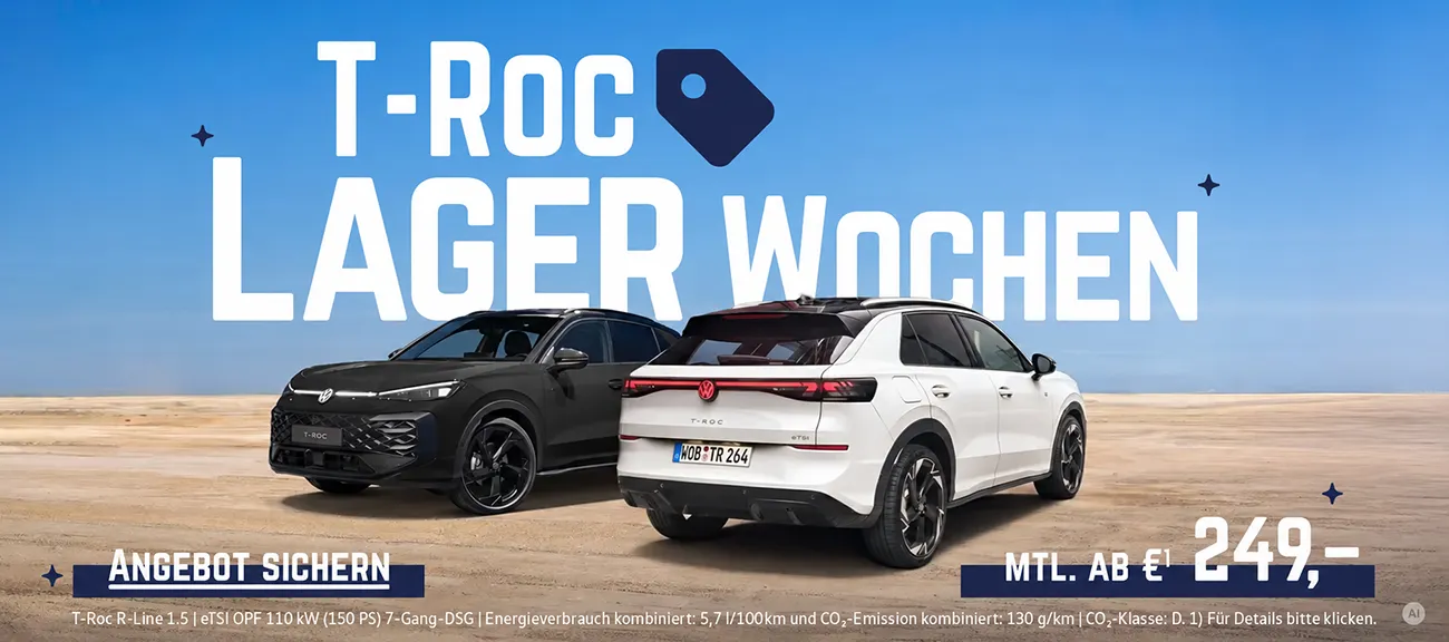 T-Roc Lager Wochen