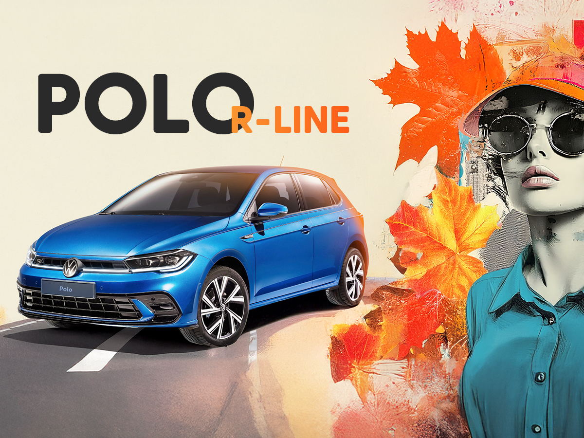 Polo R-Line in blau Autocenter Gaus SALE Angebot