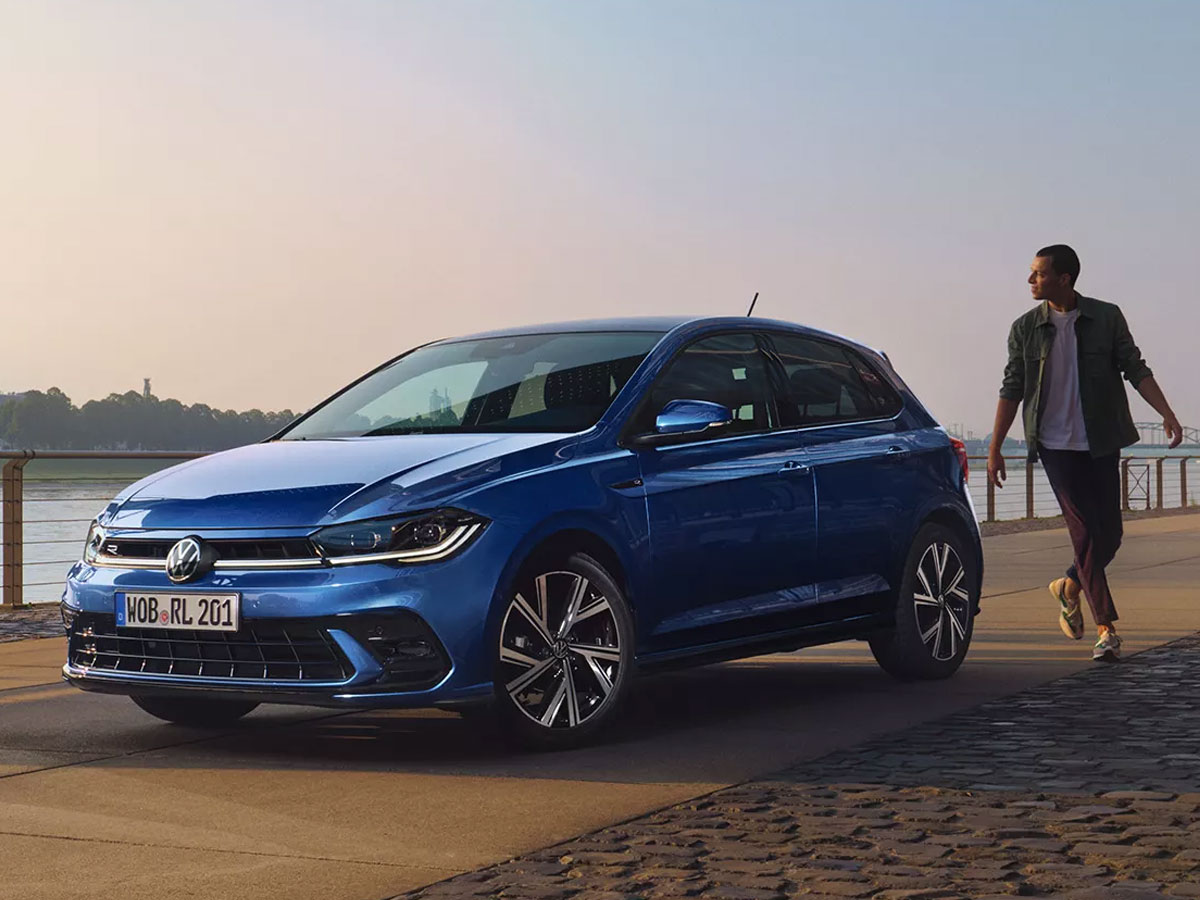 Polo R-Line in blau Autocenter Gaus SALE Angebot