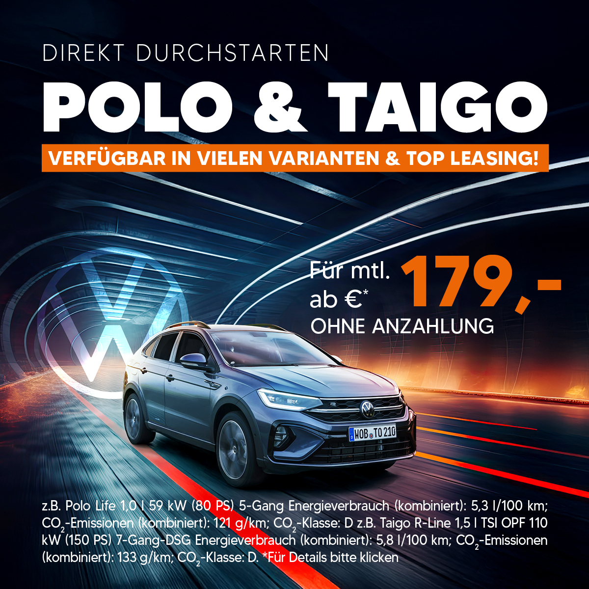 Polo 6 Taigo Top Leasing und Top Austattung SALE Aktion Angebote Autohaus Gaus Bielefeld