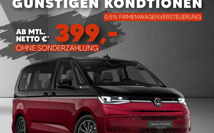  VW Multivan Gewerbeleasing