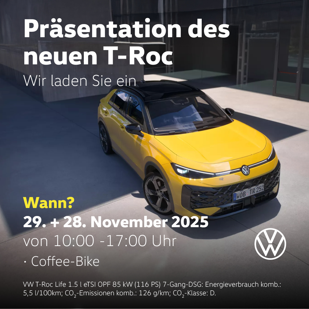 BEITRAGSBILD T-ROC PREMIERE