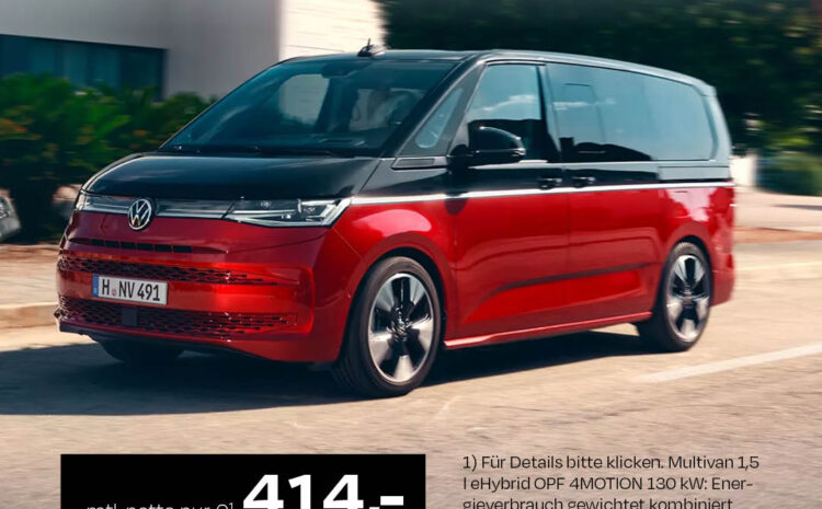  VW Multivan eHybrid Gewerbeleasing