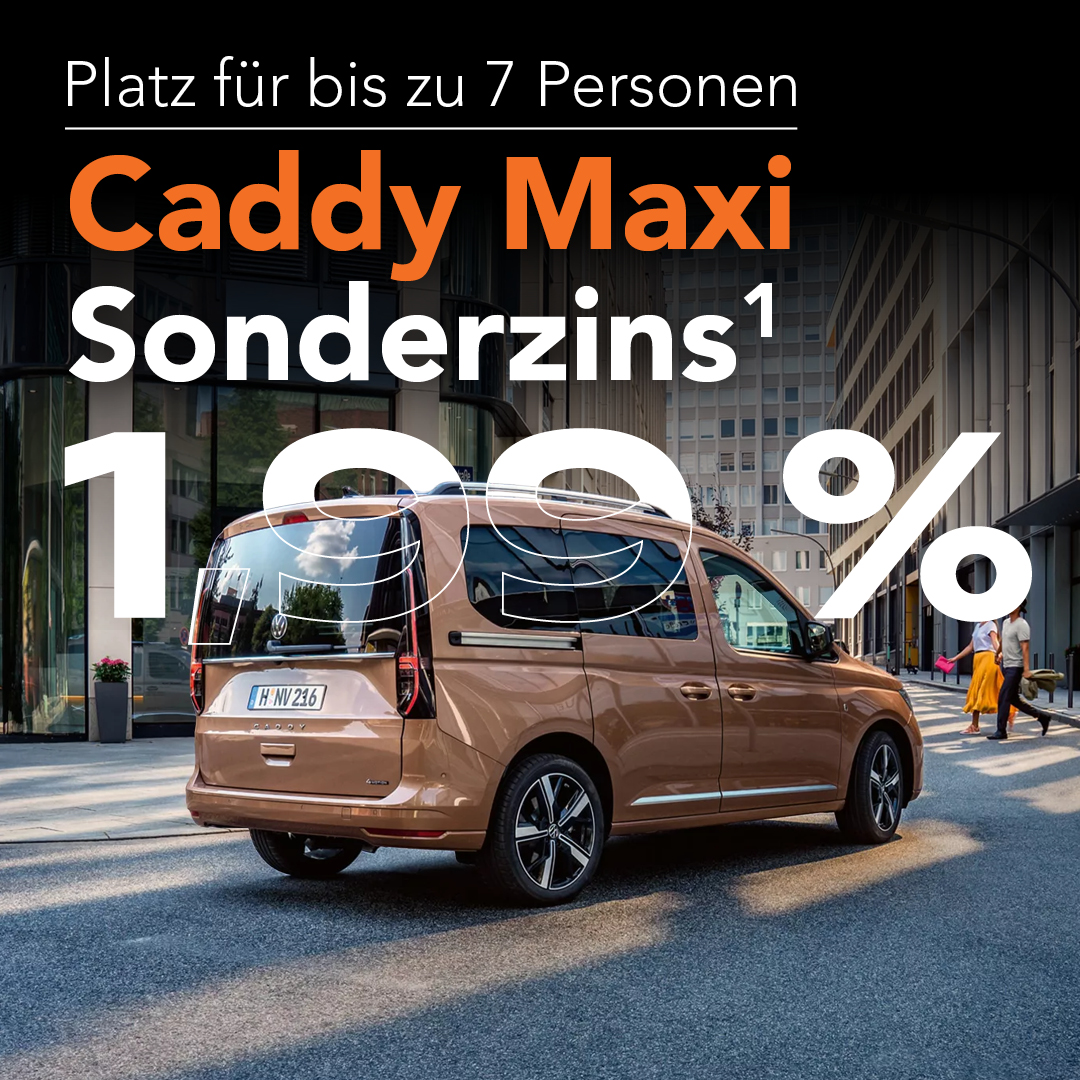 HEADER MOBILE VW Caddy 7-Sitzer 1,99 %