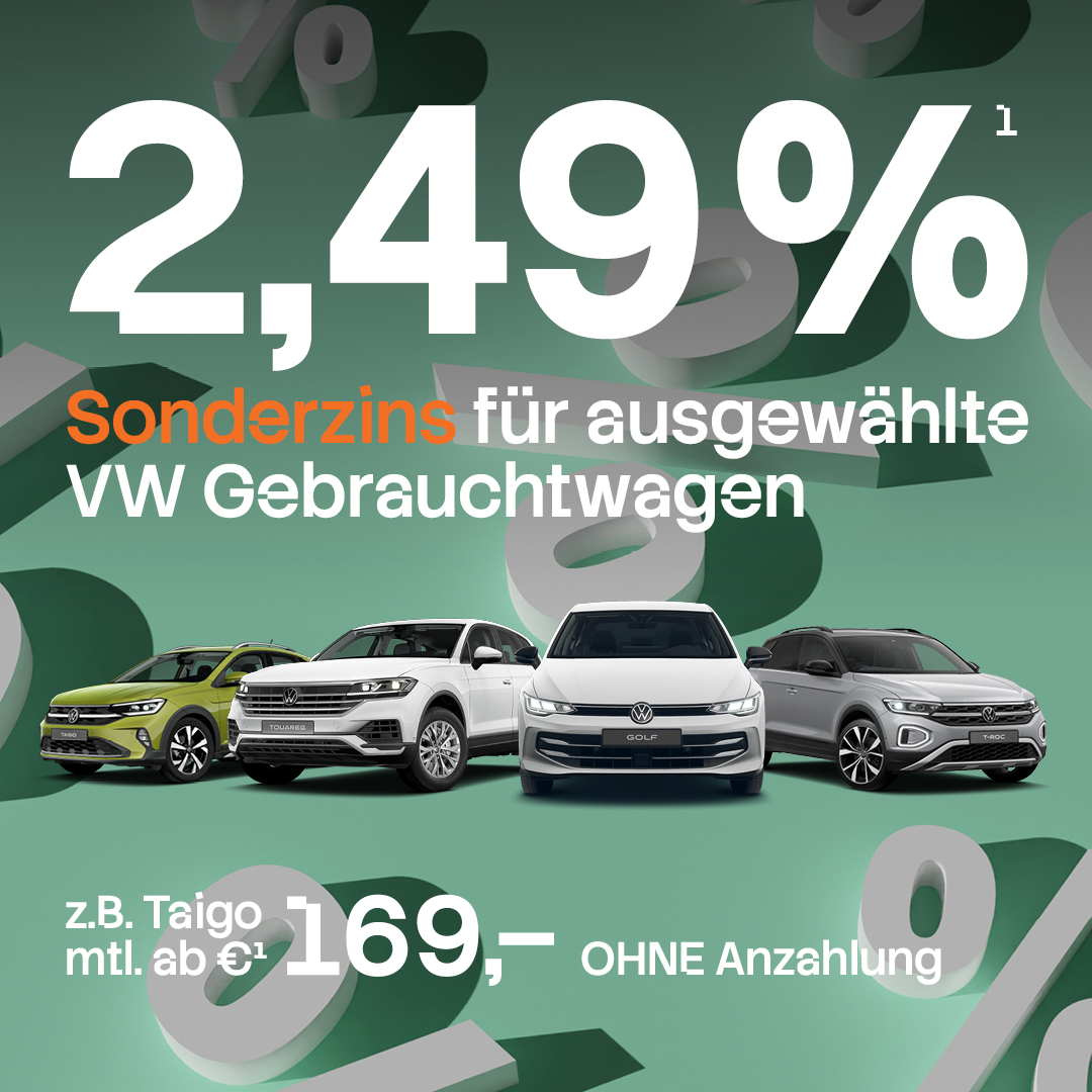 HEADER MOBILE VW Gebraucht 2,49 % Q1 26