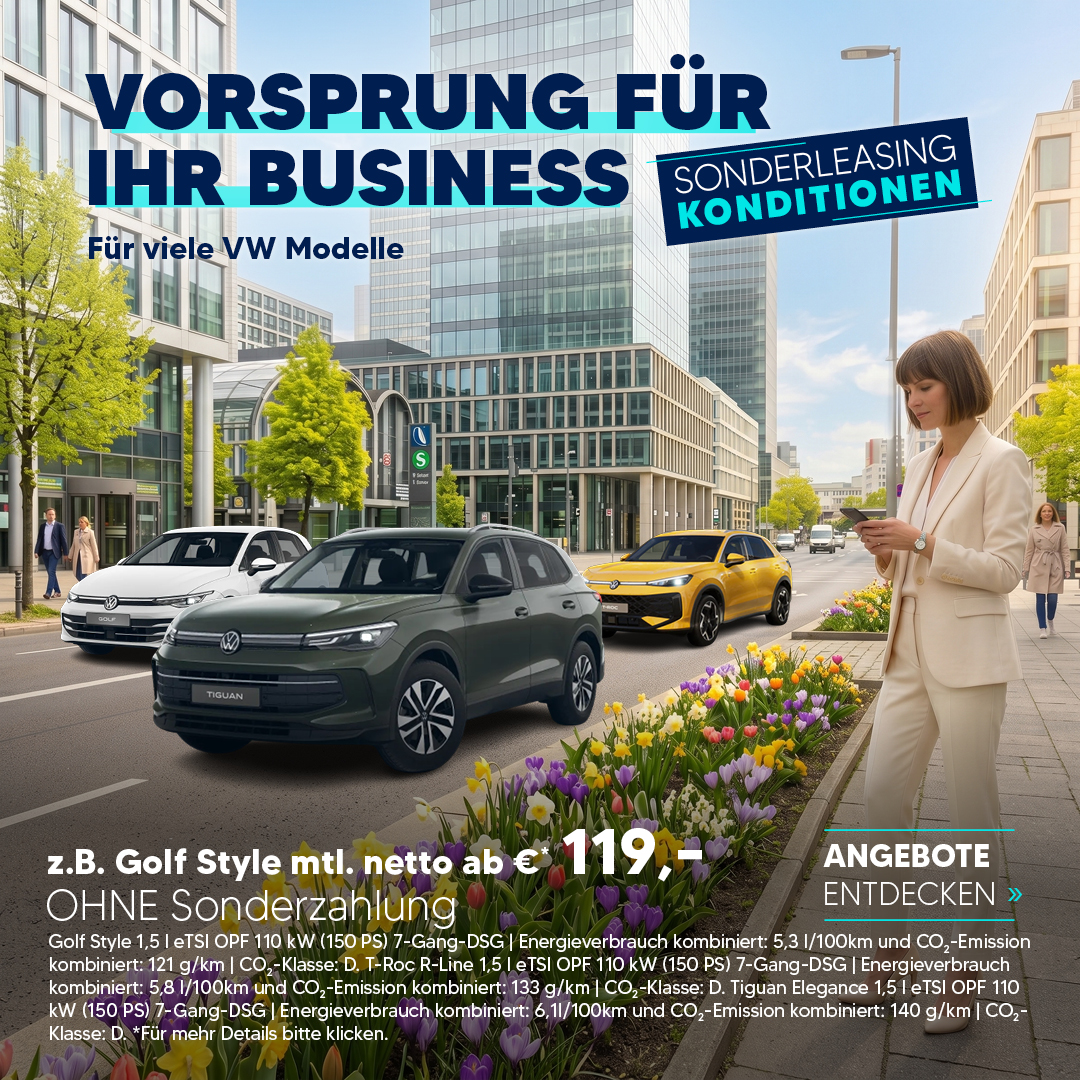 VW Gewerbefrühling