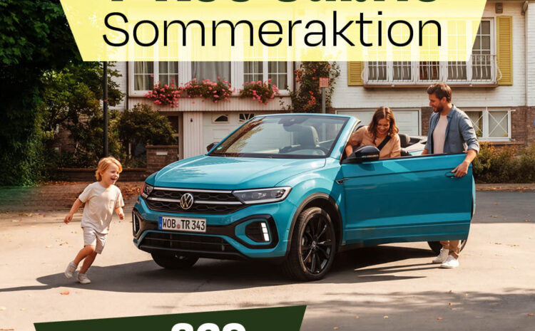  T-Roc Cabrio Sommeraktion