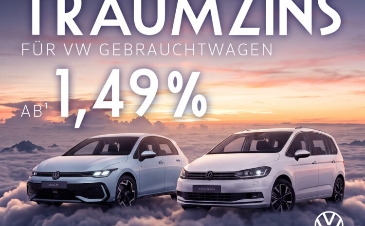  VW 1,49% Sonderzins Aktion