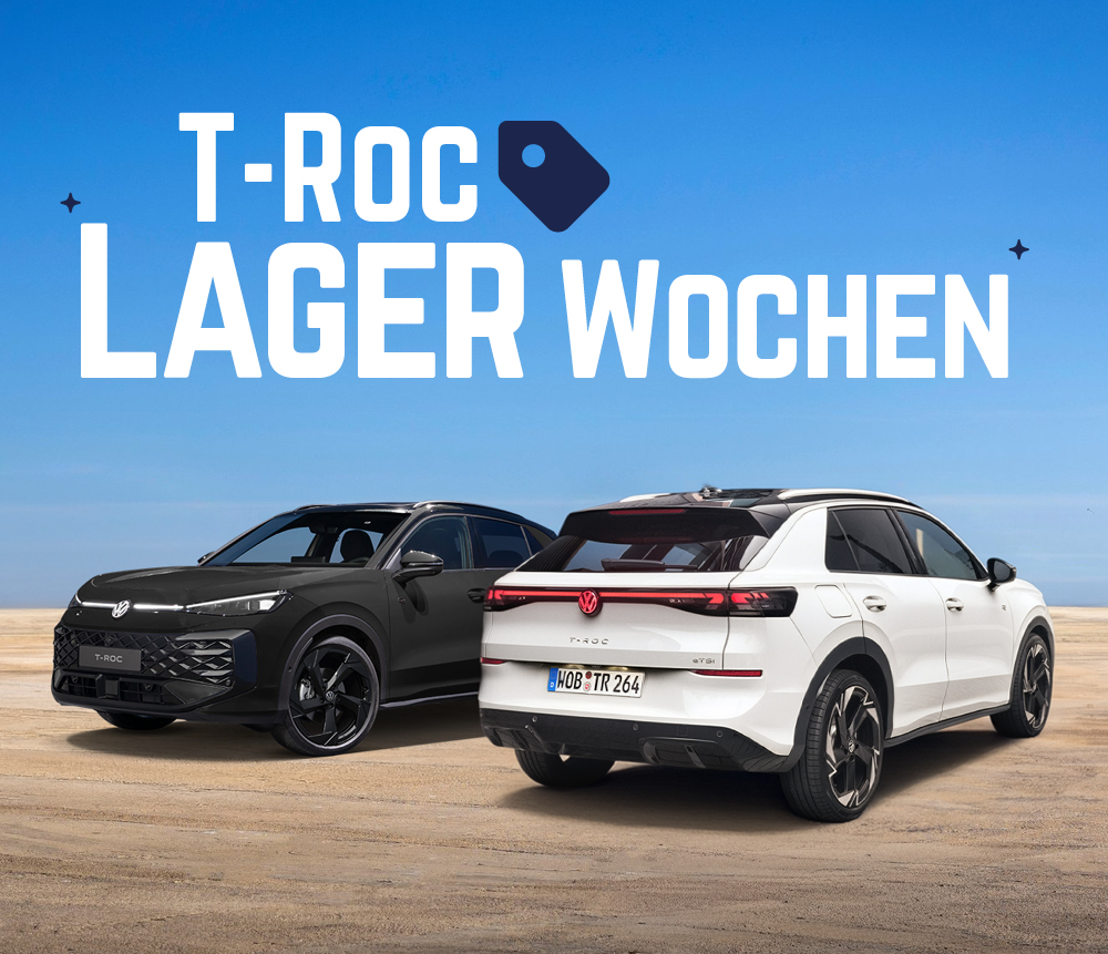 HEADER MOBILE VW T-Roc Lager Wochen