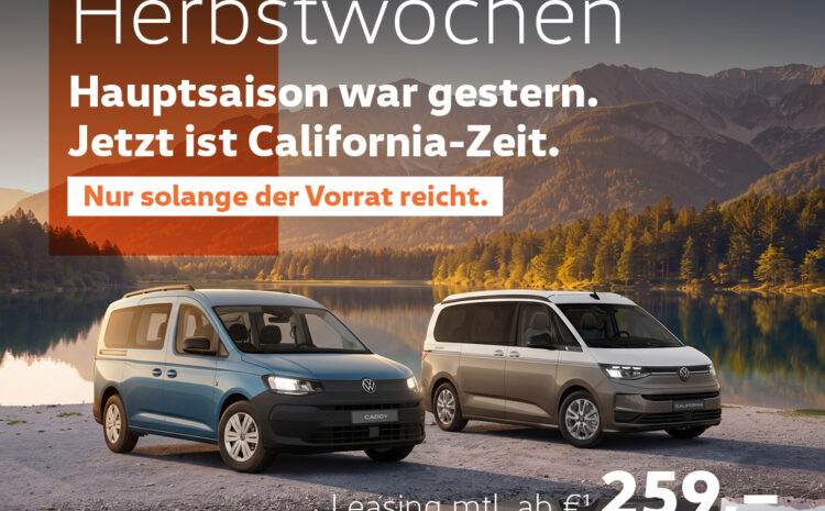  VW California Herbstwochen
